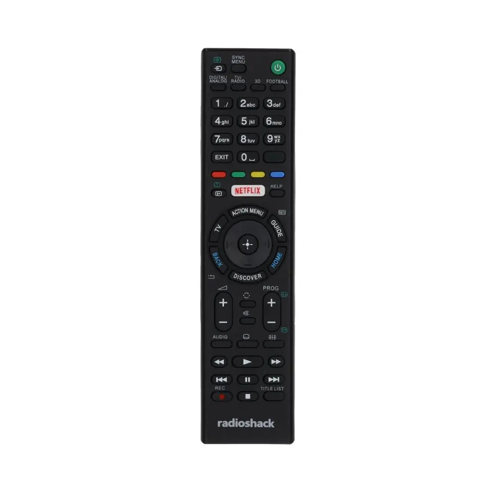 Control Remoto Universal RadioShack Negro 1503321