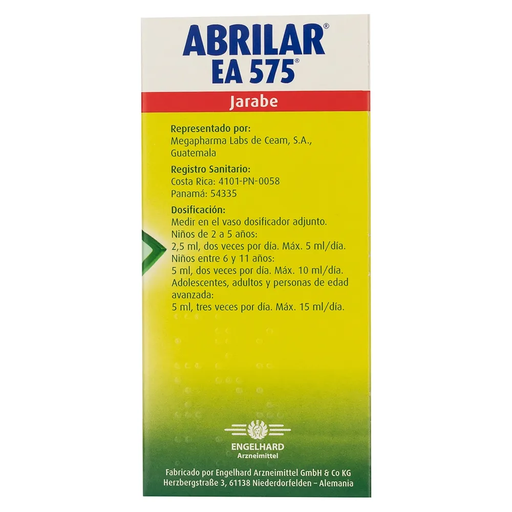 Jarabe Abrilar EA 575 - 100 ml