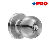 Cerradura Pomo con Llave Satin + Pro