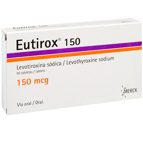 Eutirox 150 Mg X50 Tabletas