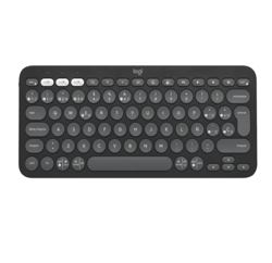 Teclado Inalámbrico Logitech Pebble Keys 2 K380S, Bluetooth, Co