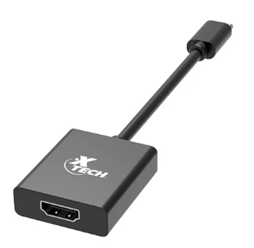 Adaptador HDMI a USB-C Xtech – 4K Ultra HD – 10Cm – XTC-541