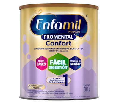 ENFAMIL FÓRMULA INFANTIL CONFORT PREMIUM 800 GR