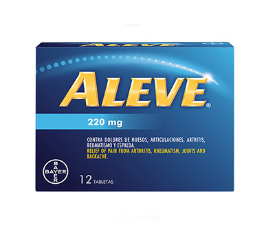 ALEVE 220 MG TABLETAS VIA ORAL