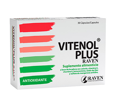 VITENOL PLUS 30 TABLETAS VÍA ORAL