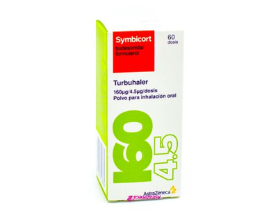 Symbicort turbuhaler 160mcg/4.5mcg 60 dosis