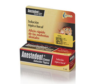 CENCO ANESTEDENT SOLUCION TOPICA 5ml