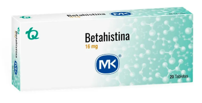 Betahistina MK 16 mg 20 tabletas