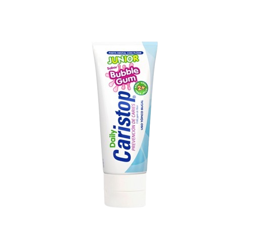 Caristop Junior sabor a bubble gum crema dental 100 gramos