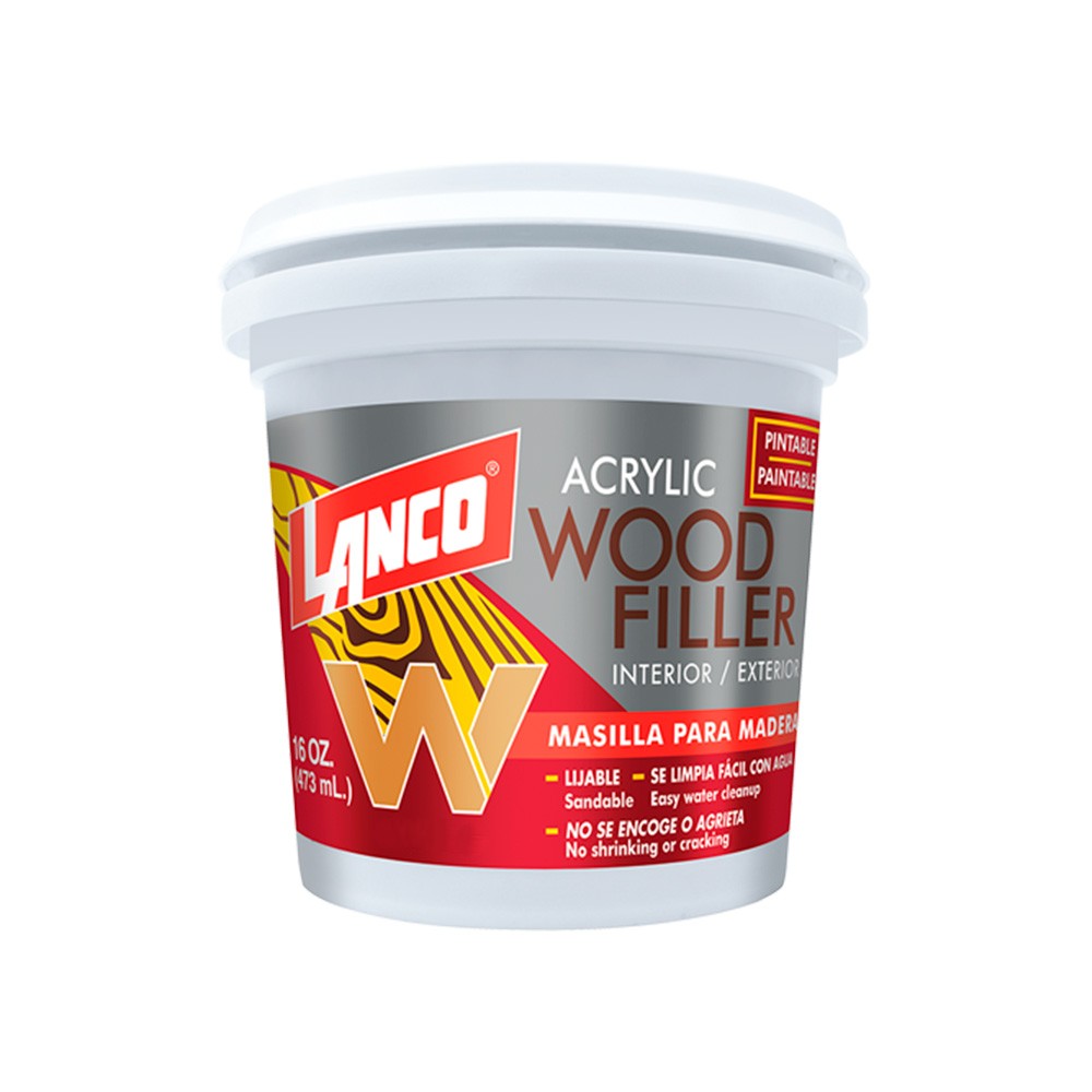 Masilla para madera base agua cedro mate wood filler 0.47 l