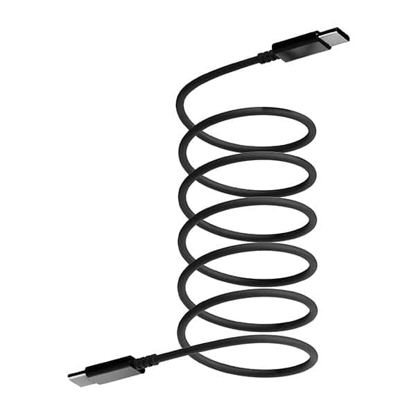 ChargeWorx Cable USB-C a USB-C negro