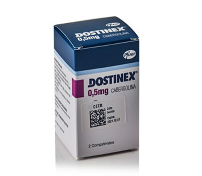 DOSTINEX 0.5 mg x 2 TABLETAS