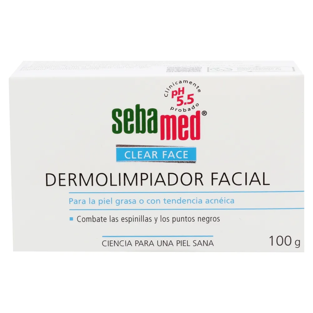 Jabón Sebamed clear face dermolimpiador facial - 100 g