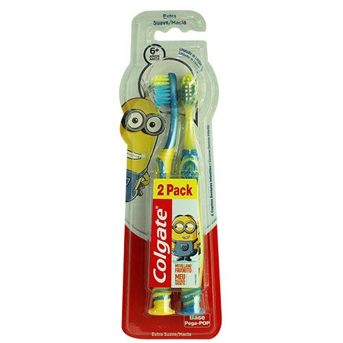 CEPILLO COLGATE MINION 2 (PACK)