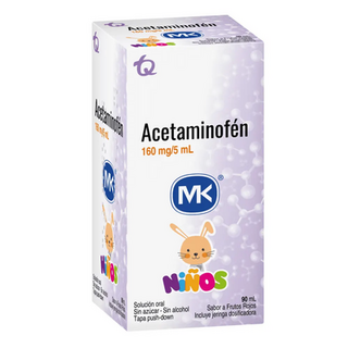 Acetaminofen niños MK Jarabe 90 ml