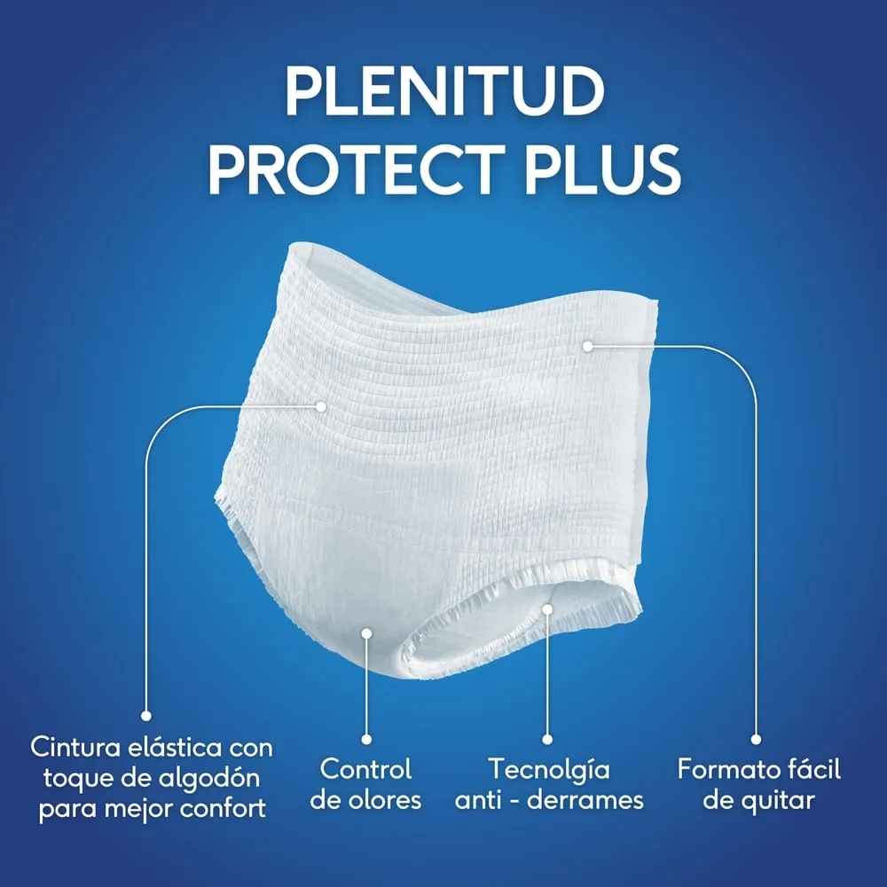 Pants Desechables para Adulto Plenitud Protect G/XG - 16 Unidades