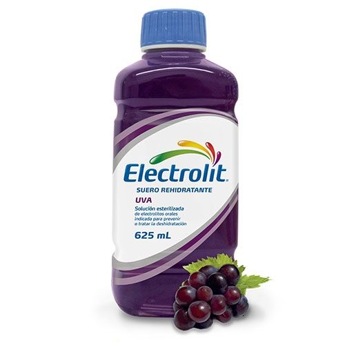 SUERO ORAL ELECTROLIT UVA 625 ML