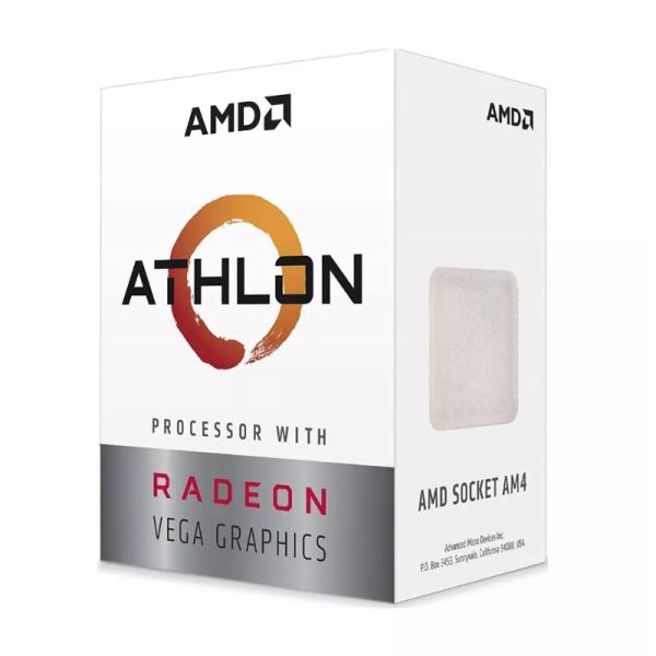 PROCESADOR AMD ATHLON 3000G 2DA GEN 3.5 GHZ AM4 (TR)