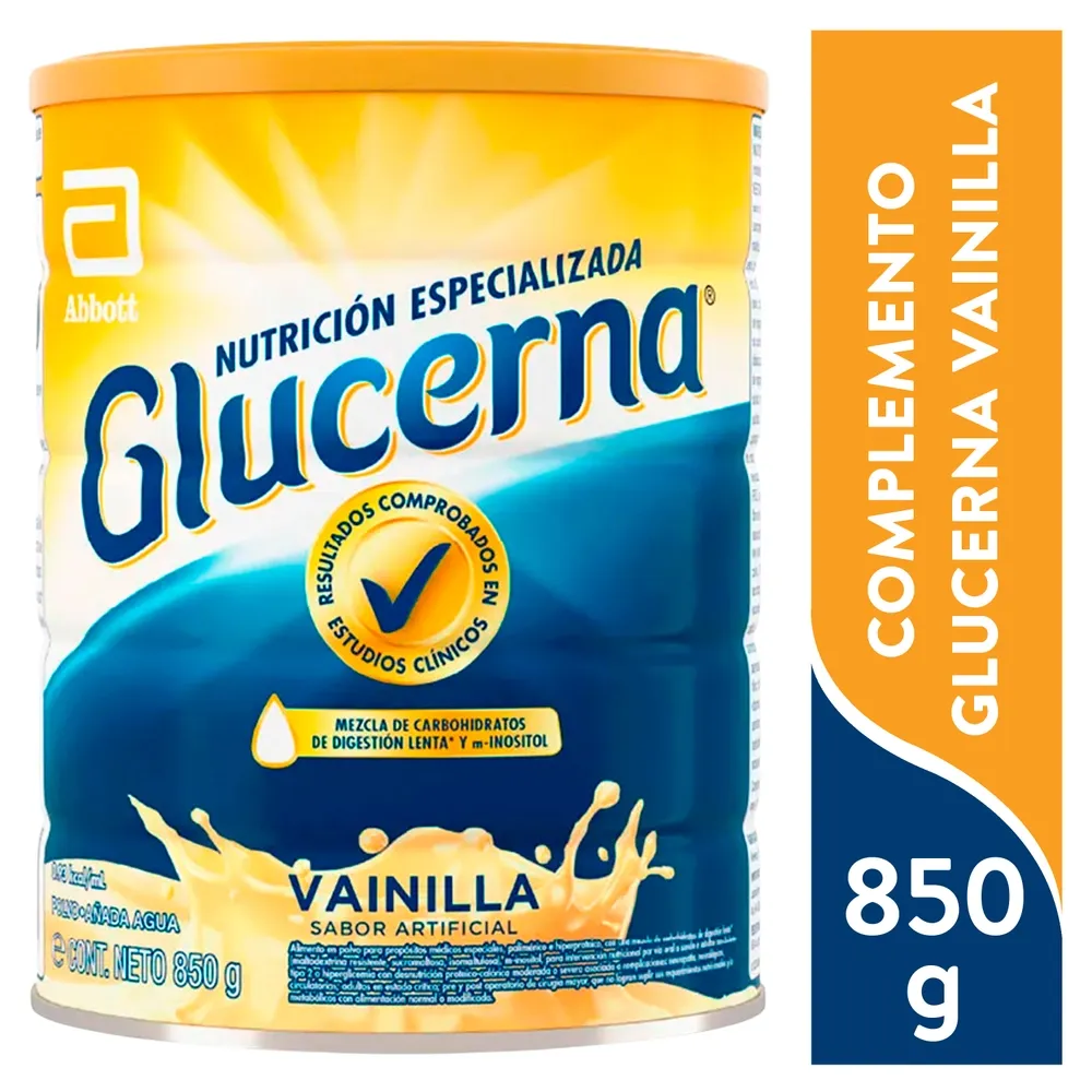 Complemento Glucerna Vainilla -850g