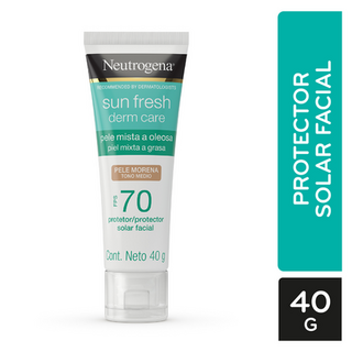 Neutrogena Sun Fresh Protector solar tono medio SPF70+ 40 g