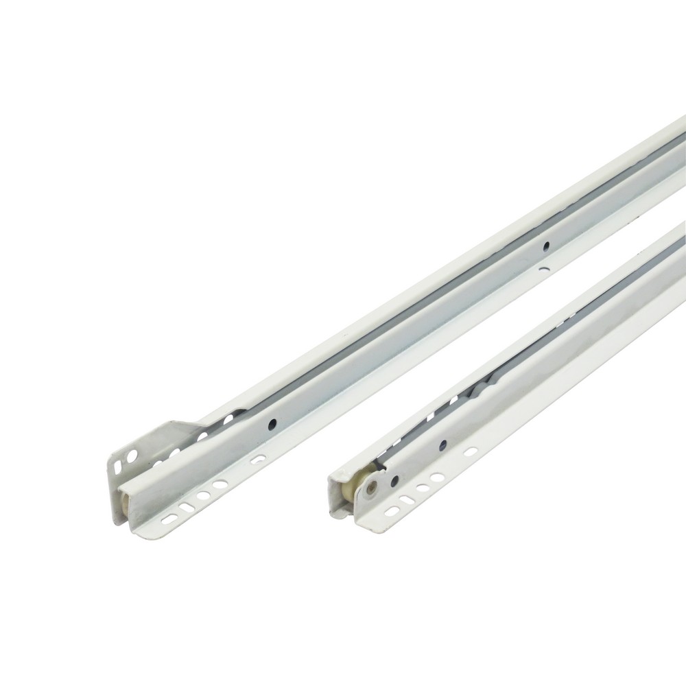 Riel para gaveta blanco 20 pulg
