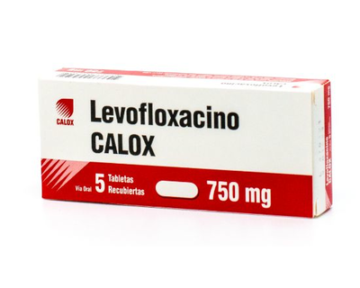 Levofloxacino Calox 750 mg 1 tableta
