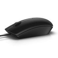 Mouse Óptico Dell Ms116, Color Negro
