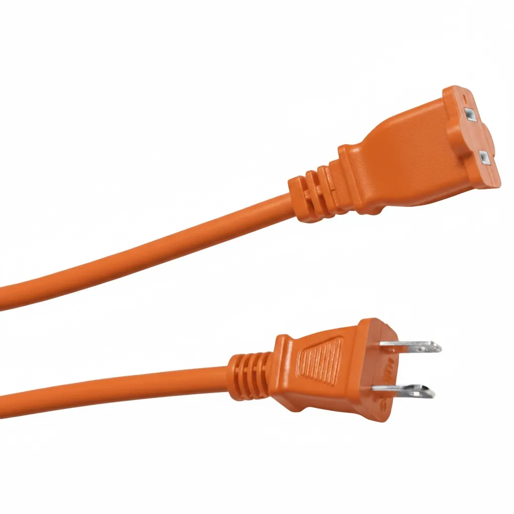Extensión eléctrica 16 AWG 30 m uso pesado naranja