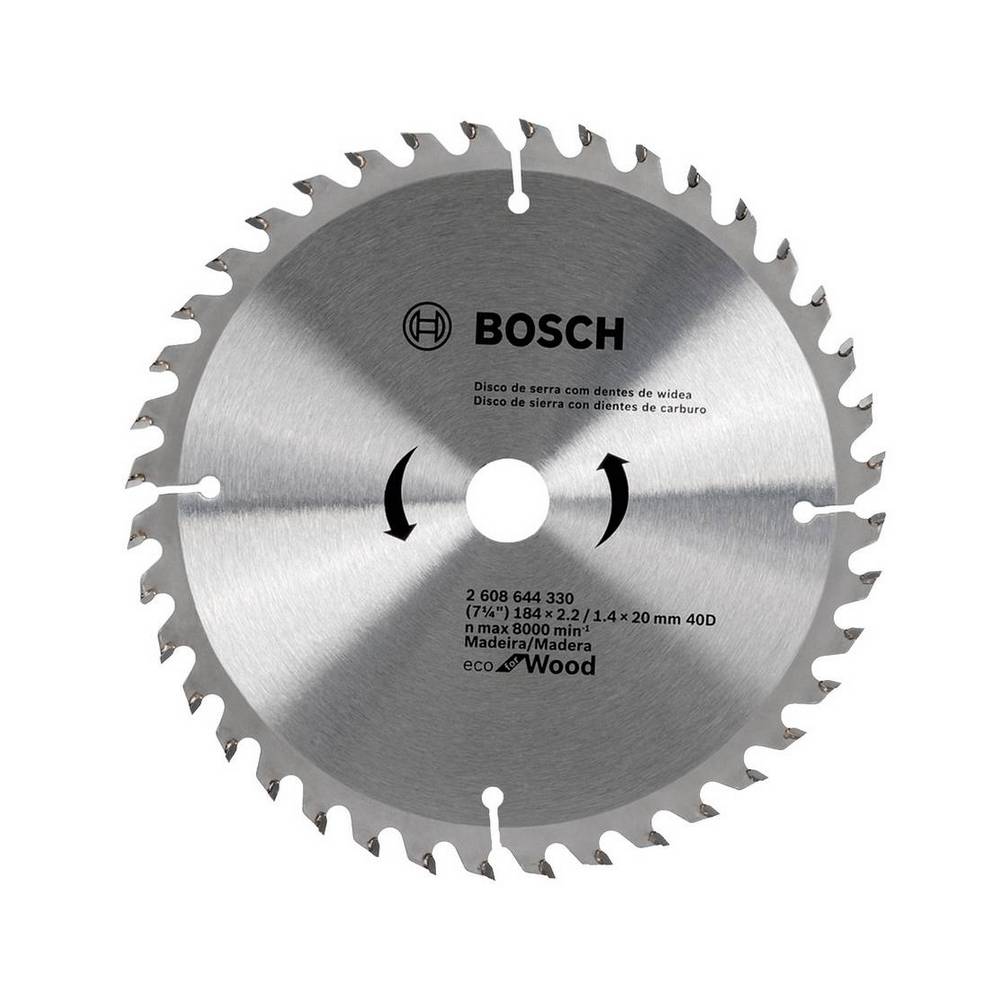 Disco para sierra circular 7.1-4 pulg 40 dientes