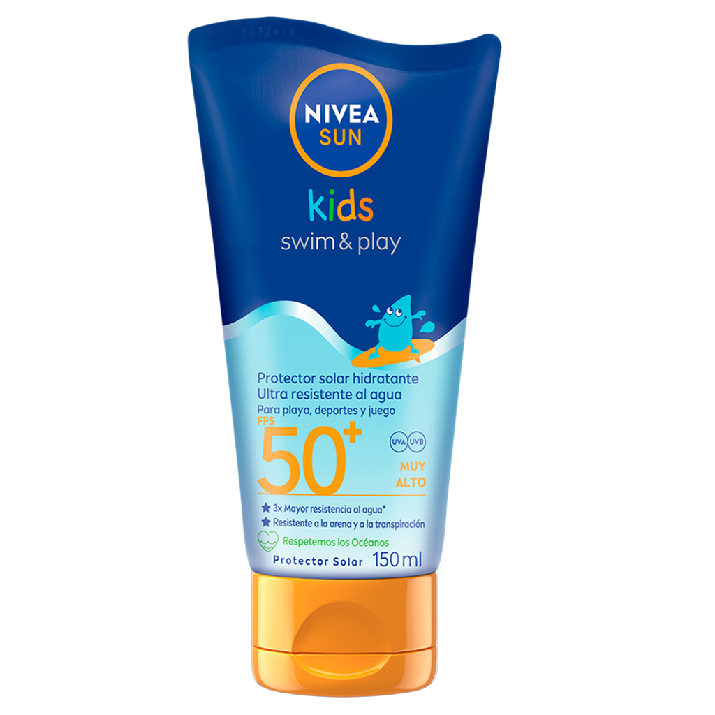 PROTECTOR SOLAR NIVEA KIDS SWIM & PLAY F50 150 ML