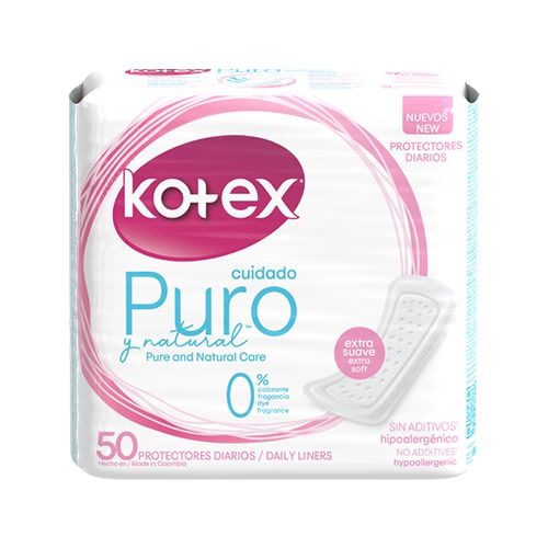 KOTEX PROT DIARIO PURE X 50