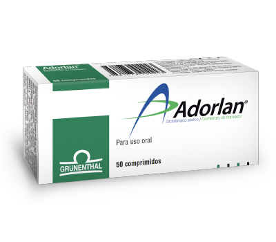 ADORLAN 25 mg/25 mg comprimidos (50 tabletas)