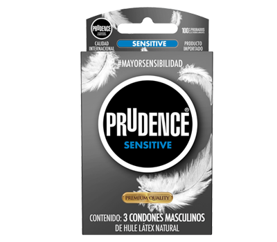 PRUDENCE SENSITIVE PRESERVATIVOS 3 UNIDADES