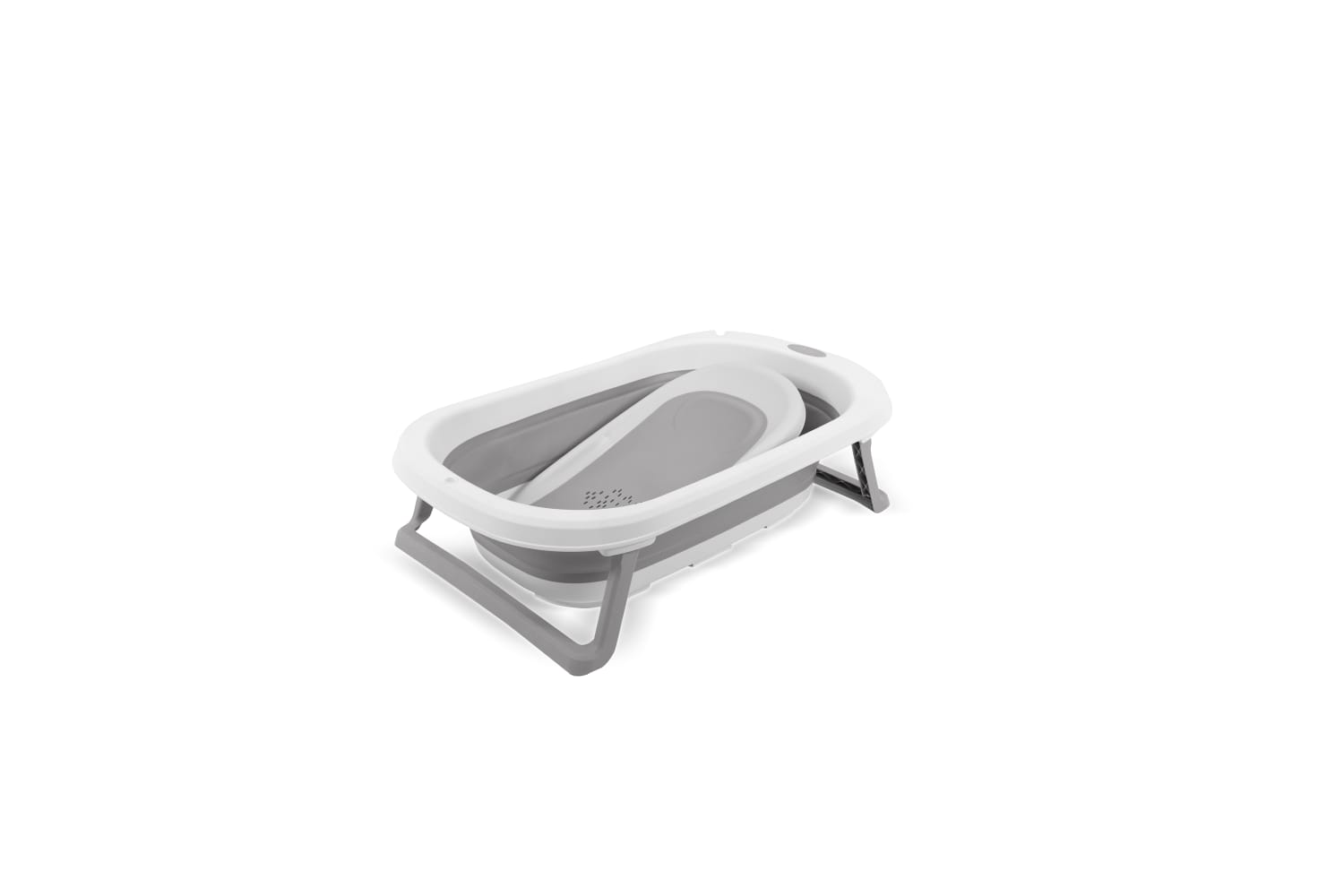 Bañera plegable para bebé – Gris