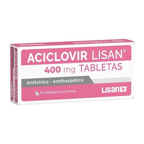 ACICLOVIR TABLETAS 40 MG