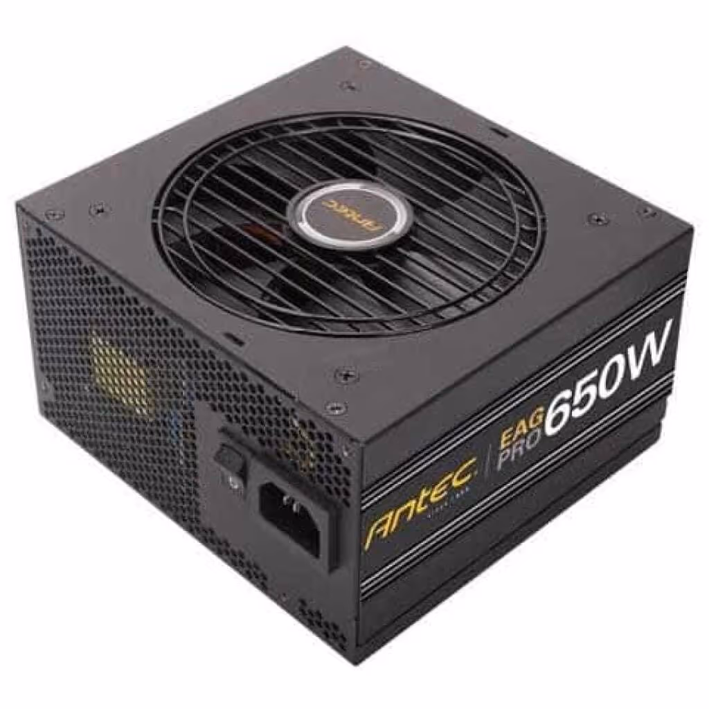 Fuente de poder Antec 650 Watts EA650G Pro Semi-Modular 80+ Gold