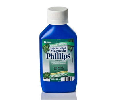 LECHE MAGNESIA PHILIPPS MENTA 120 ML