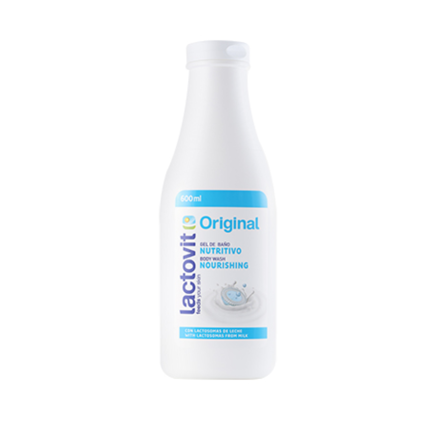 Lactovit Original gel de baño 600ml