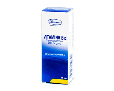 Vitamina B12 1000 mcg/1 ml 1 vial 10ml