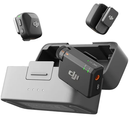 Microfono DJI – Mic Mini 2 TX + 1 RX + Estuche de carga