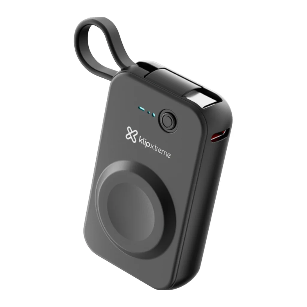 Klip Xtreme Power Bank Batería Externa 2 en 1 2000 mAh PowerWatch, KPB-050