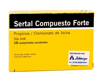 Sertal Compuesto Forte 10 comprimidos
