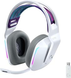 Audífonos Inalámbricos RGB Para Juegos, Color Blanco, G733 Logi