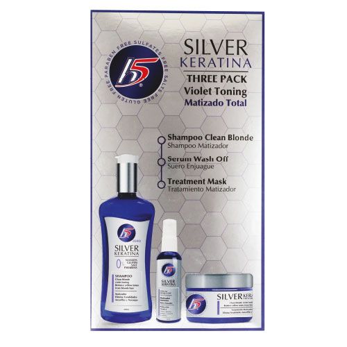 H5 3PACK SILVER ZERO (SHAMPOO+ACONDI+SERUM WASHOFF)