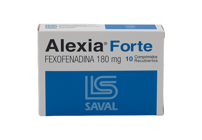 ALEXIA FORTE 180MG X10 TABLETAS