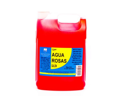 Agua de Rosas con color 1 galon