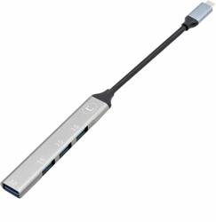 Hub USB-C 4 Puertos Unno Tekno