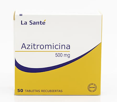 AZITROMICINA LA SANTE 500 MG TABLETAS