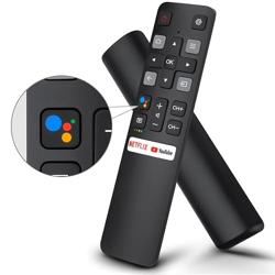 Voice Replacement for TCL-Android-TV-Remote,New Upgraded RC802V