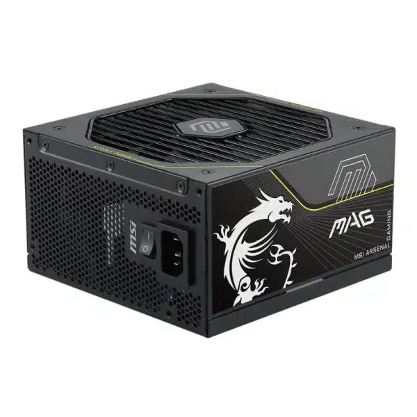 Fuente de Poder MSI MAG A1200PLS PCIE5 1200W 80 Plus Platinum Modular ATX